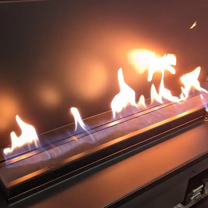 Quemador automático de gas de 80cm